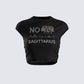 Naja Black Sagittarius Graphic Top 3d product front