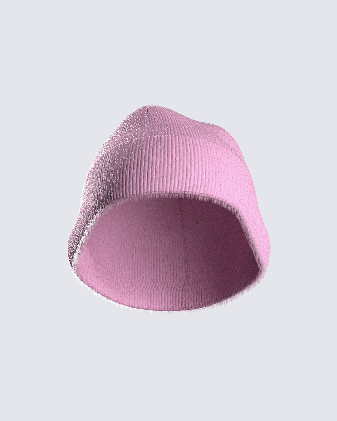 Molly Pink Ribbed Beanie product front