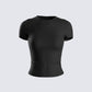 Chell Black Jersey Top 3d product front