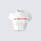 Seanna White Graphic Tee product front