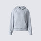 Delanie Grey Heather Fleece Hoodie product front