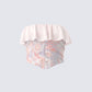 Zana Cream Ruffle Corset Top product front