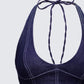 Harley Blue Denim Halter Top