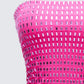 Luminosa Pink Hotfix Tube Top