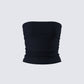 Aaliyah Black Jersey Tube Top 3d product front