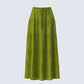 Didi Green Tiered Maxi Skirt product front