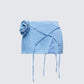 Delores Blue Denim Mini Skirt product front