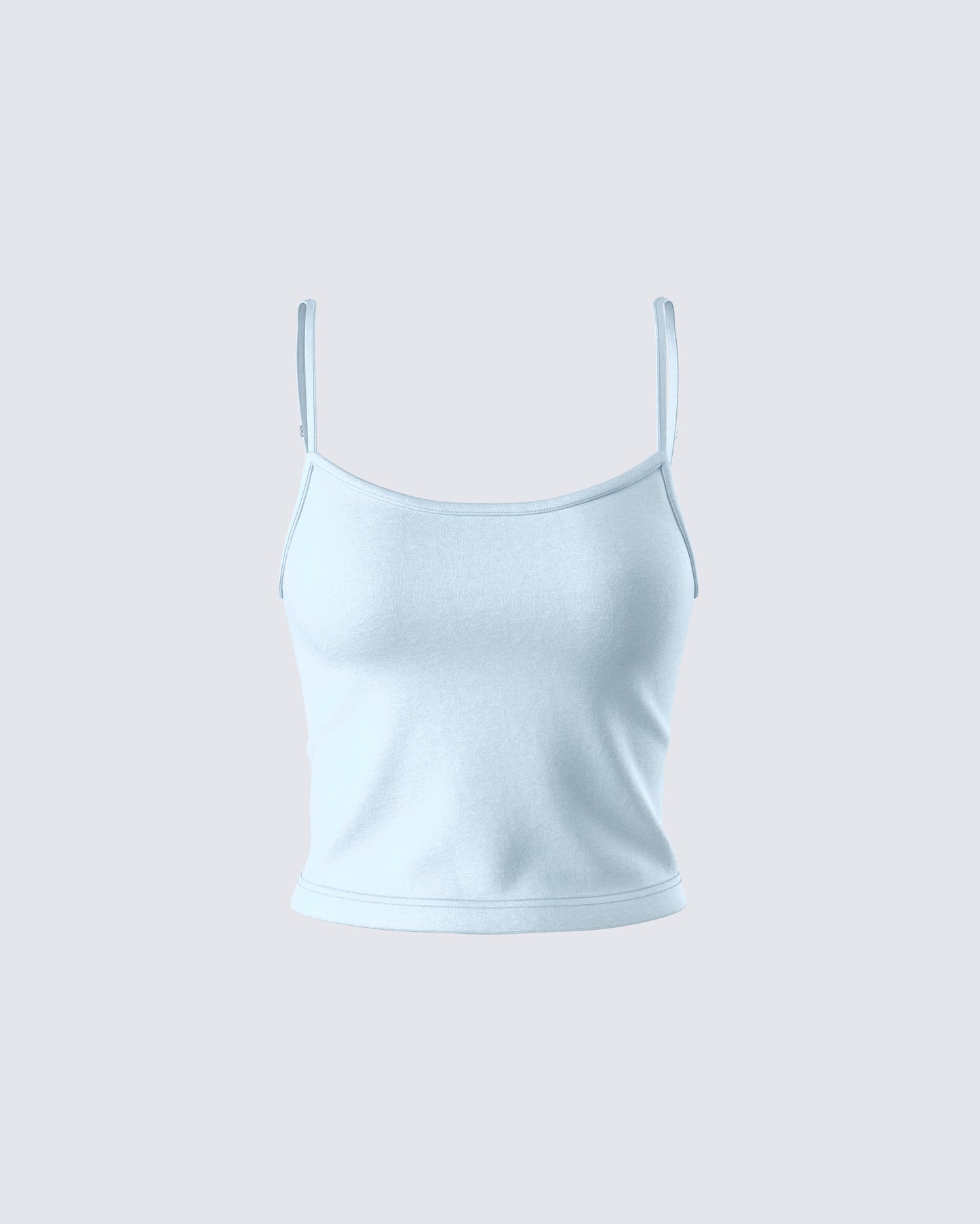 Bri Blue Cami Tank Top product front
