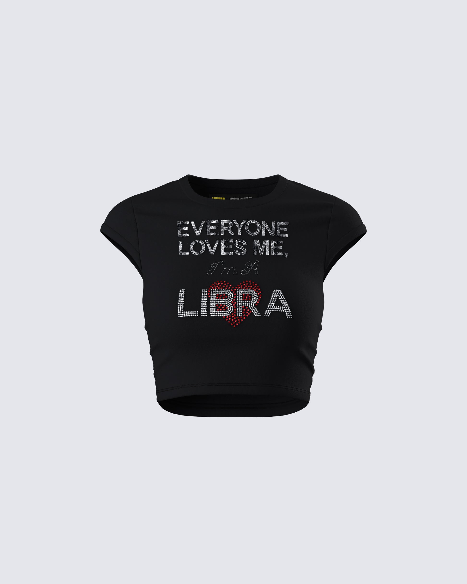 Kari Black Libra Graphic Top product front