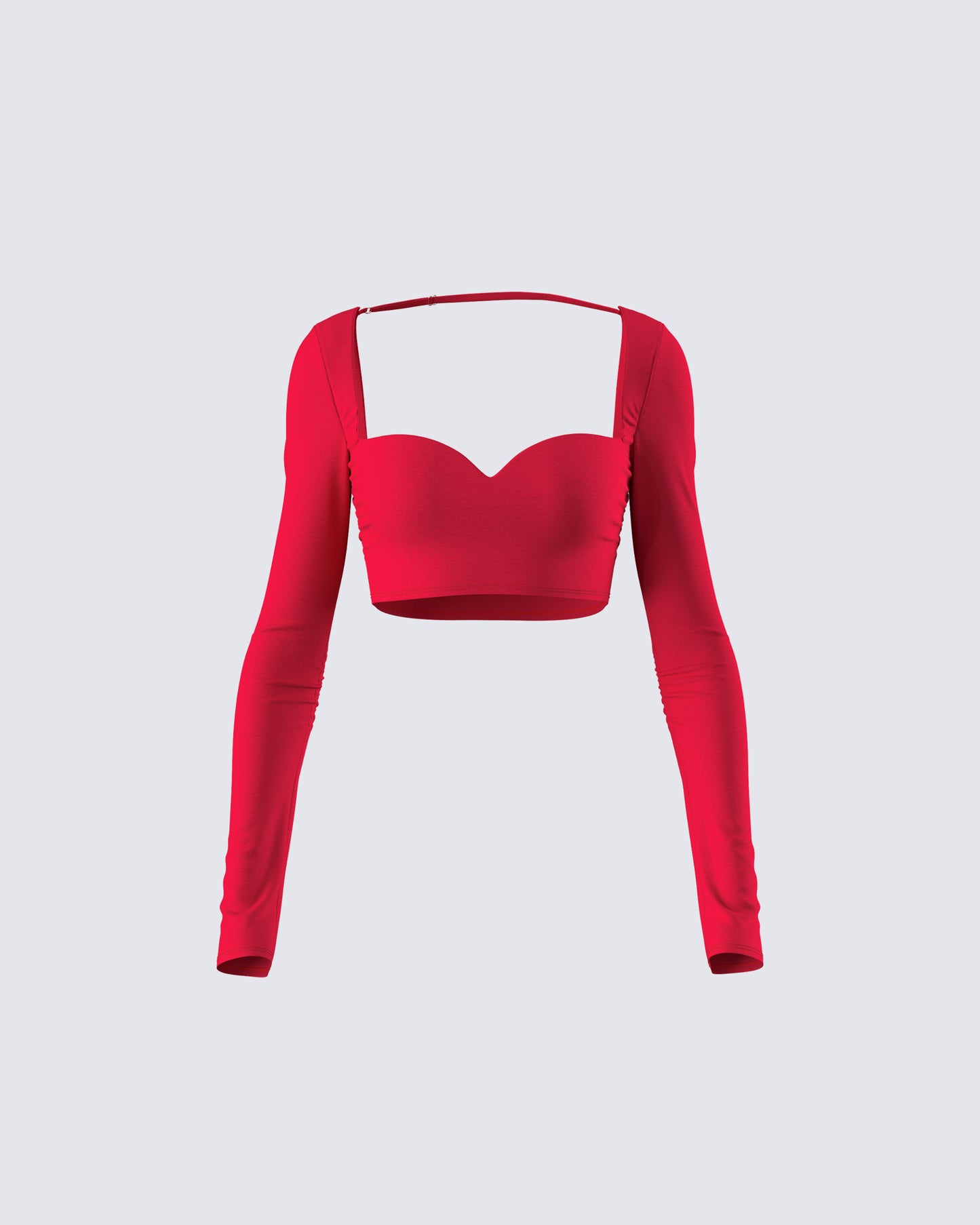 Venetia Red Sweetheart Top product front