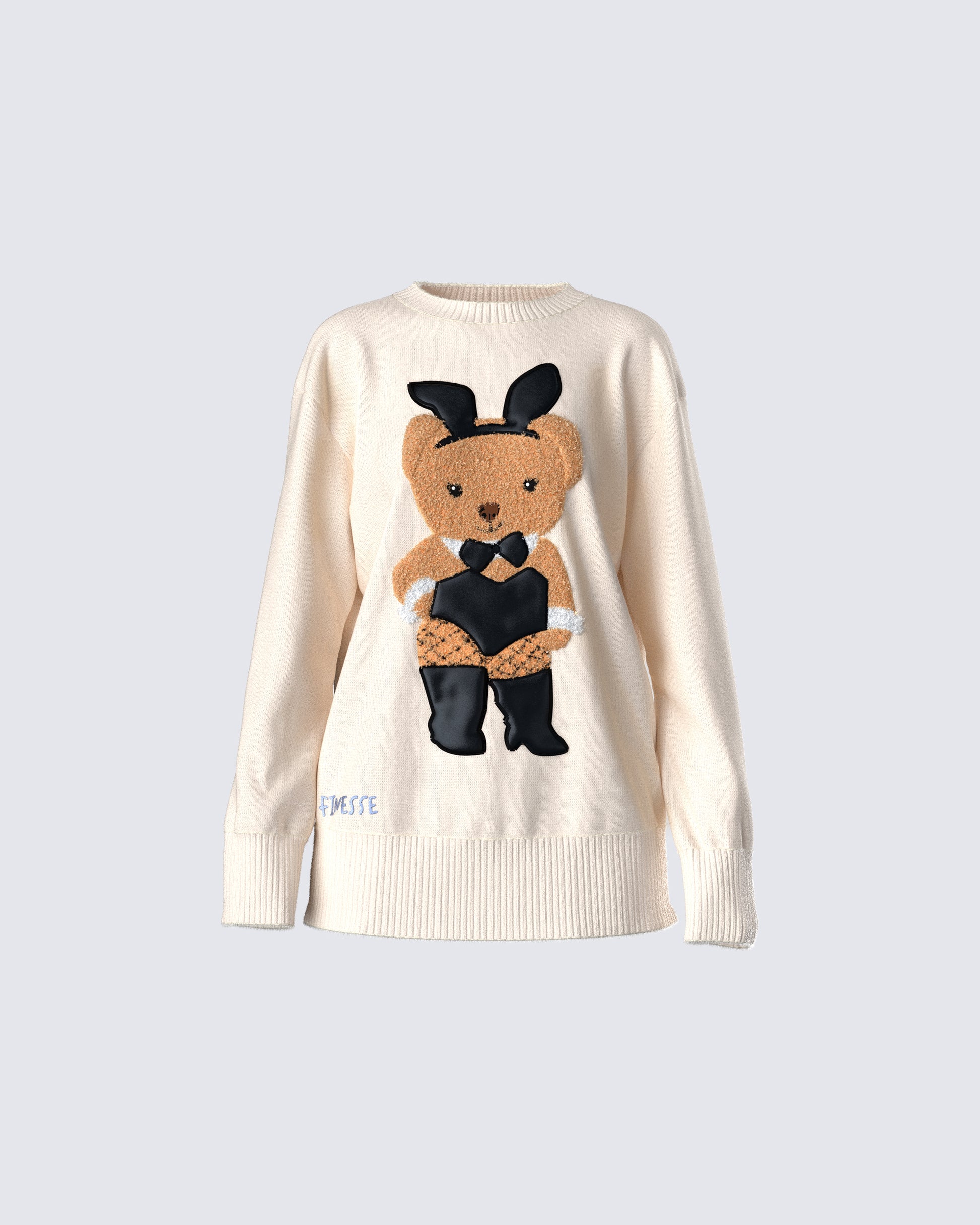 Magnolia Cream Sweater Knit Top product front