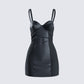 Maria Black Satin Bustier Dress 3d product front