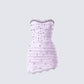 Clarisse Pink Hand Beaded Rhinestone Dress product front