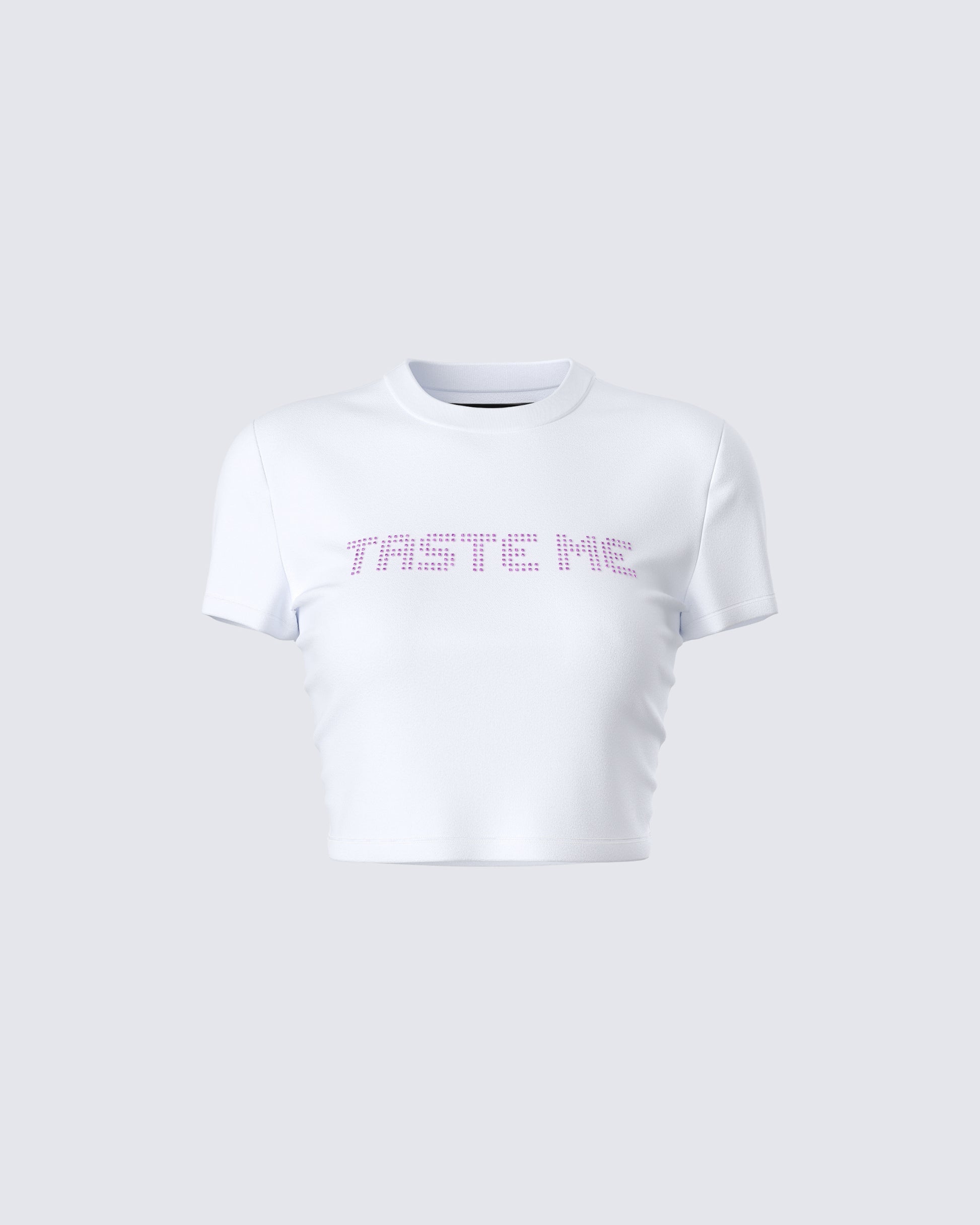 Maribel White Graphic Top product front
