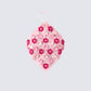 Aya Pink Floral Crochet Halter Top product front