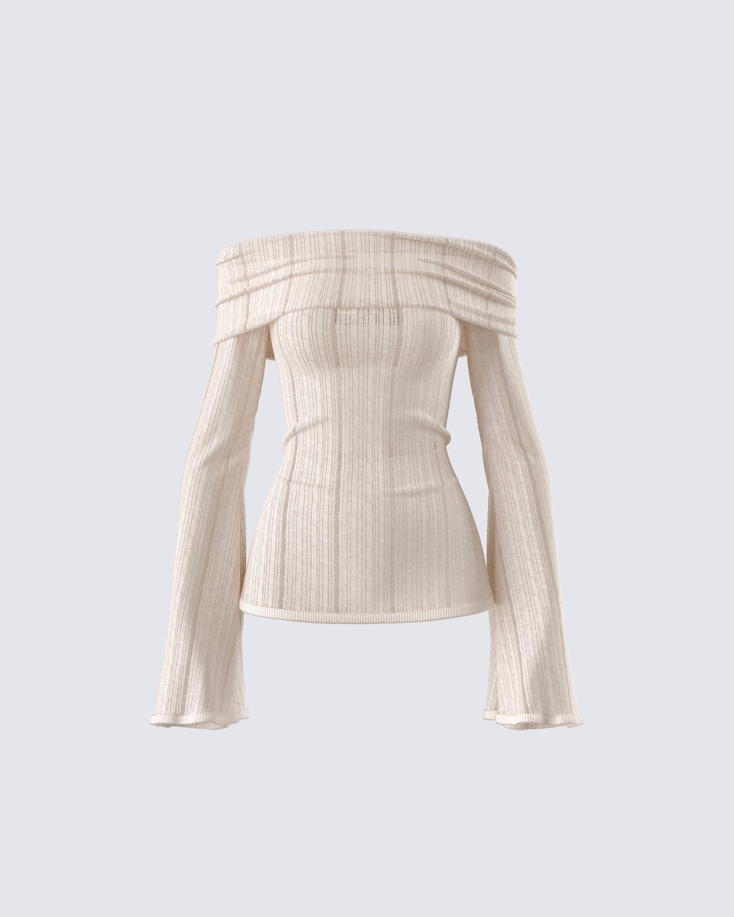 Imelda Ivory Off Shoulder Top product front