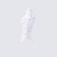 Romona White Lace Cut Out Bodysuit