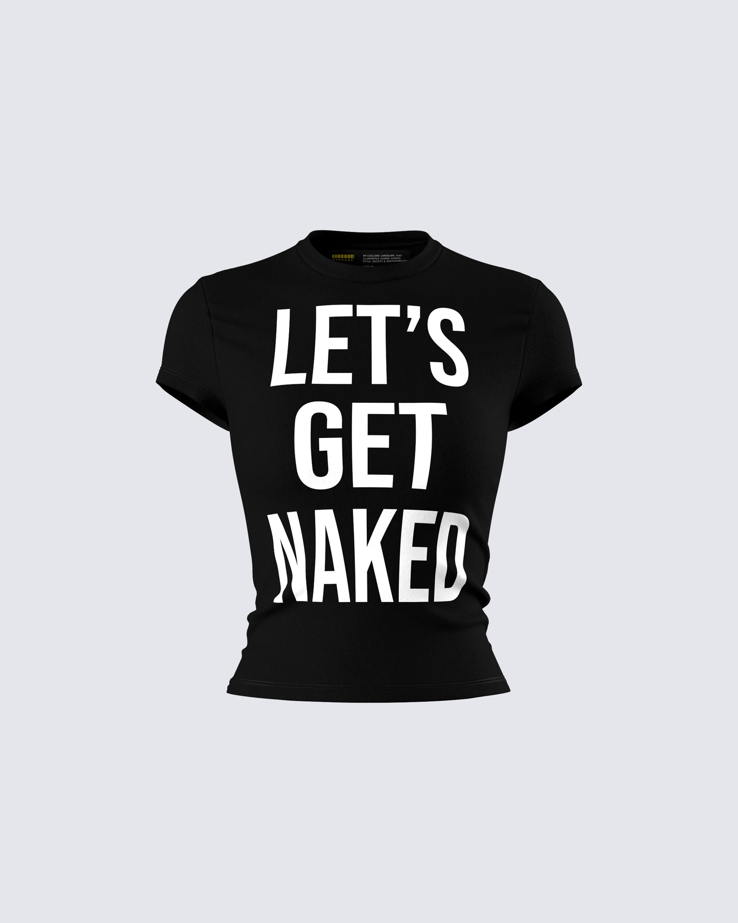 Calianna Black Graphic Tee product front