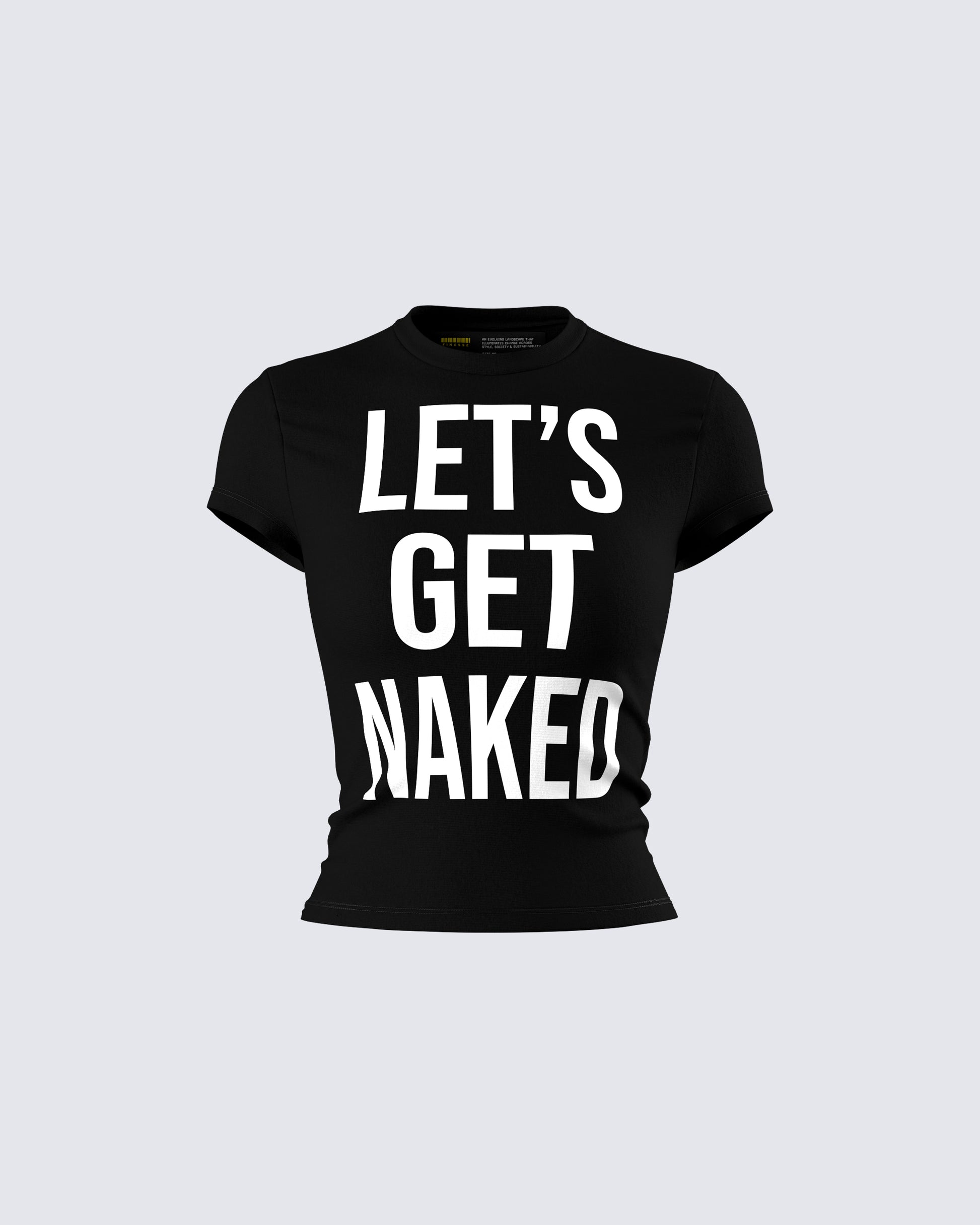 Calianna Black Graphic Tee product front