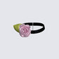 Yvonne Pink Flower Choker