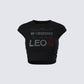Kori Black Leo Graphic Top product front