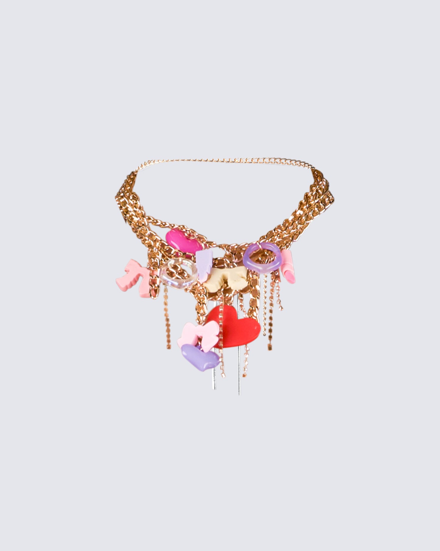 Karri Charm Chain Necklace product front