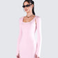 Rai Pink Rib Knit Shrug