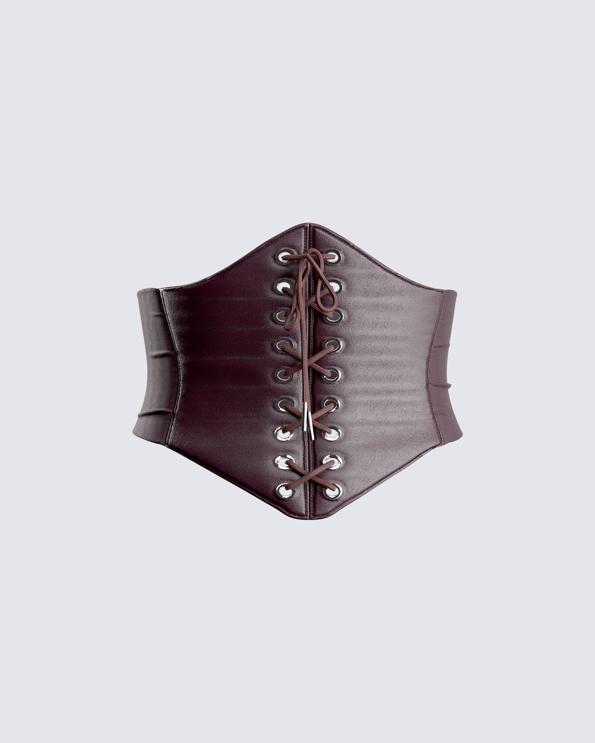 Naina Brown Corset Belt 3d product front