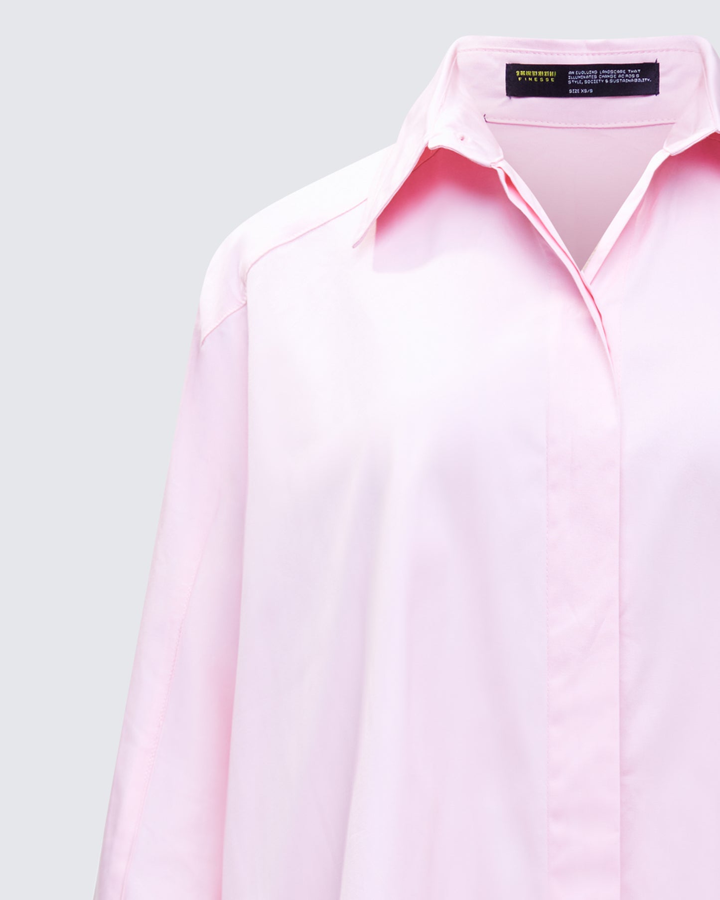 Hesper Pink Box Cut Shirt