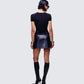 Drea Black Leather Set  