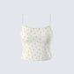 Jordana Ivory Duck Print Camisole Top product front