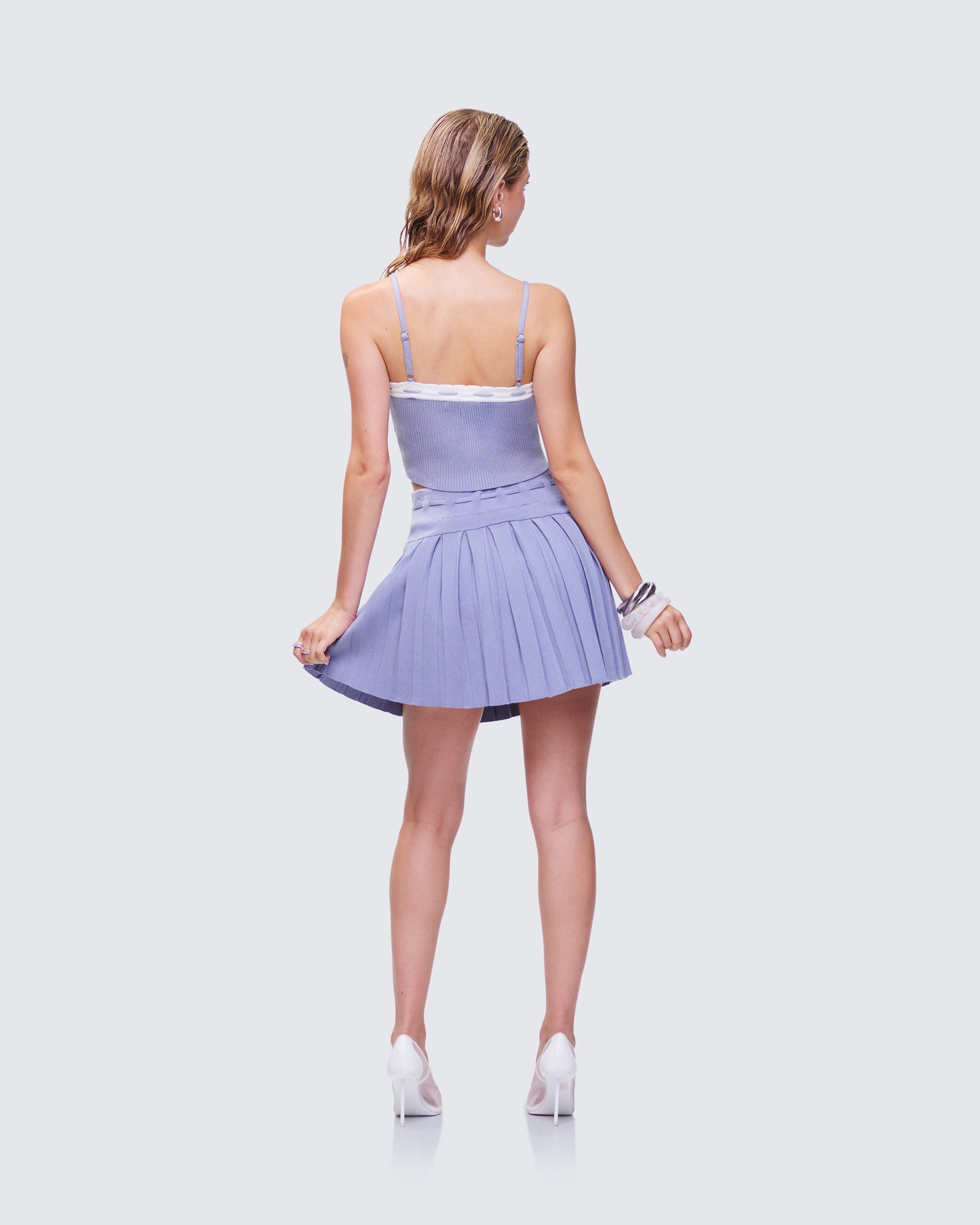 Lucien Blue Knitted Set