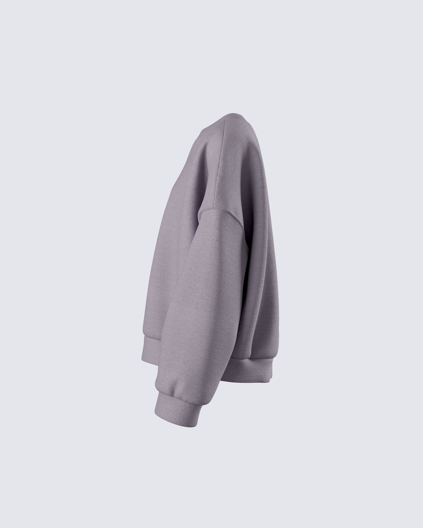 Salima Grey Oversized Sweater