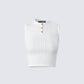 Heidi Ivory Sweater Pattern Top 3d product front