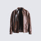 Maven Brown Vegan Leather Jacket product front