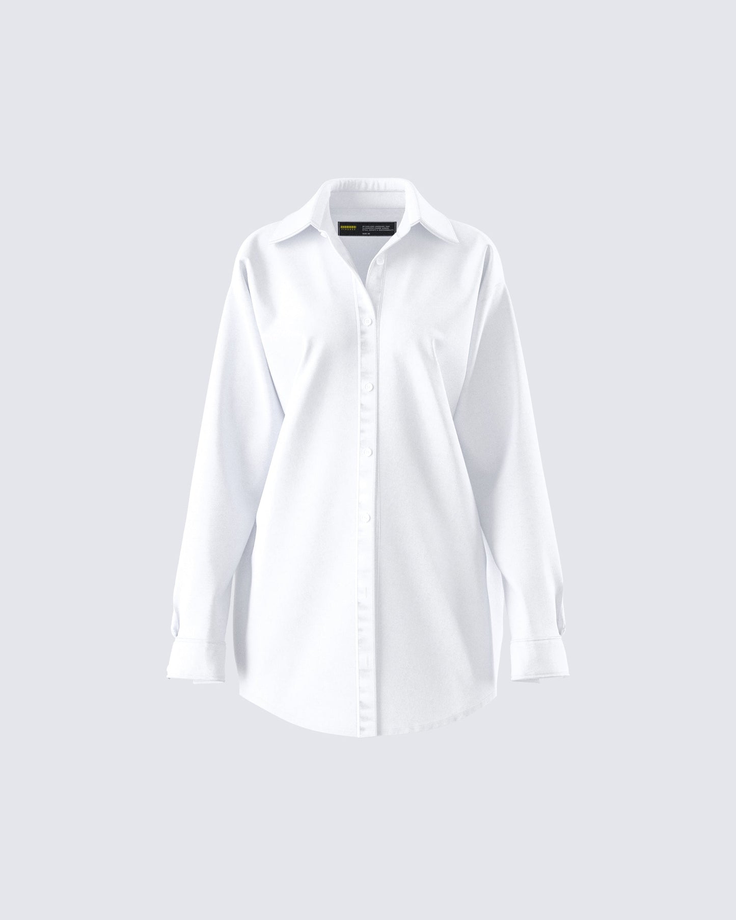 Claire White Oversized Shirt