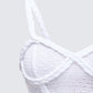 Azra Ivory Braided Cropped Top