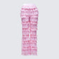 Senara Pink Ruffle Tier Pant product front