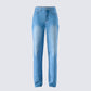 Ahmeira Blue Denim Jean
product front
 