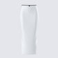 Georgia Ivory Satin Midi Skirt 3d product front