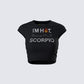 Haven Black Scorpio Graphic Top product front