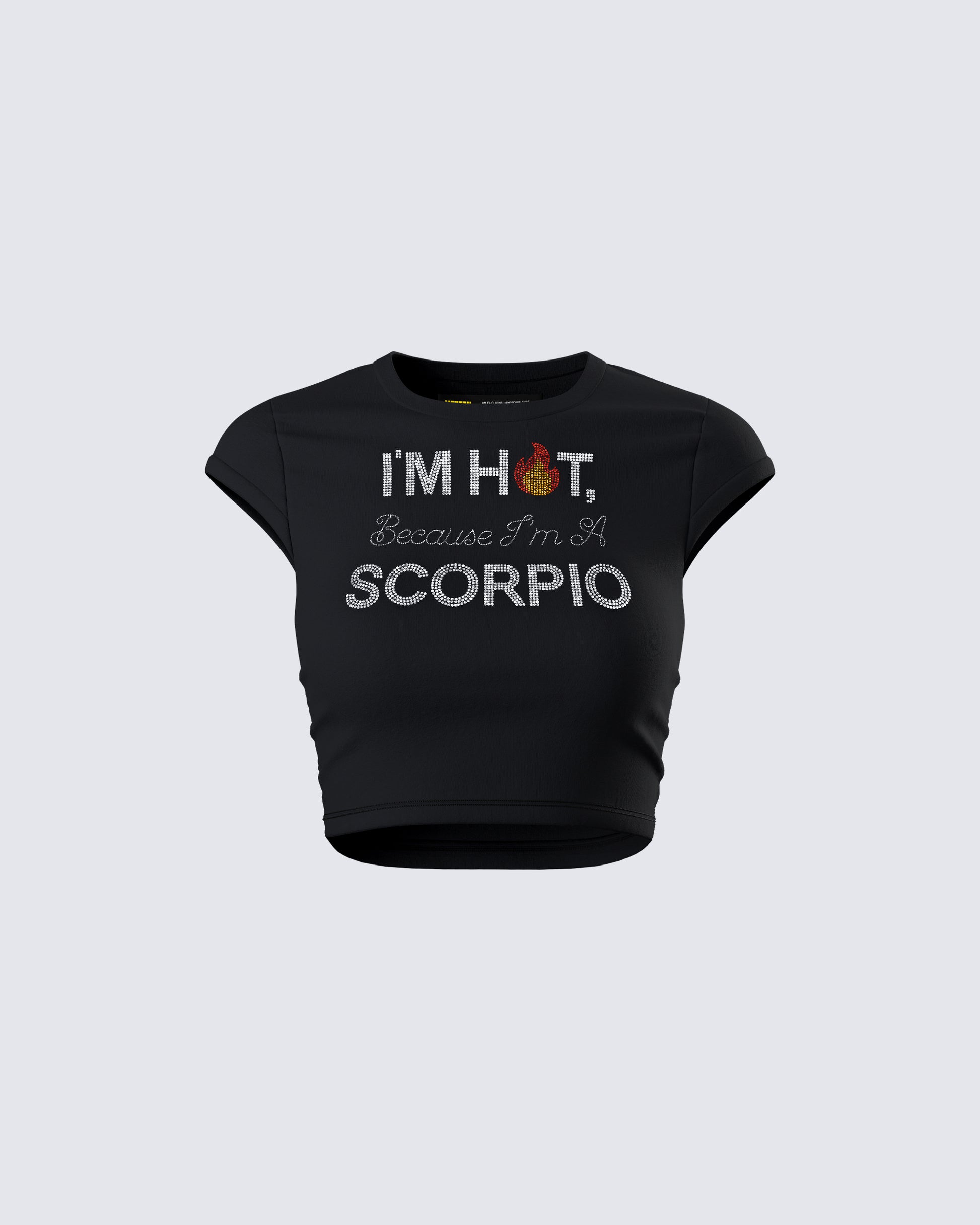 Haven Black Scorpio Graphic Top product front