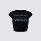 Macie Black Virgo Graphic Top product front