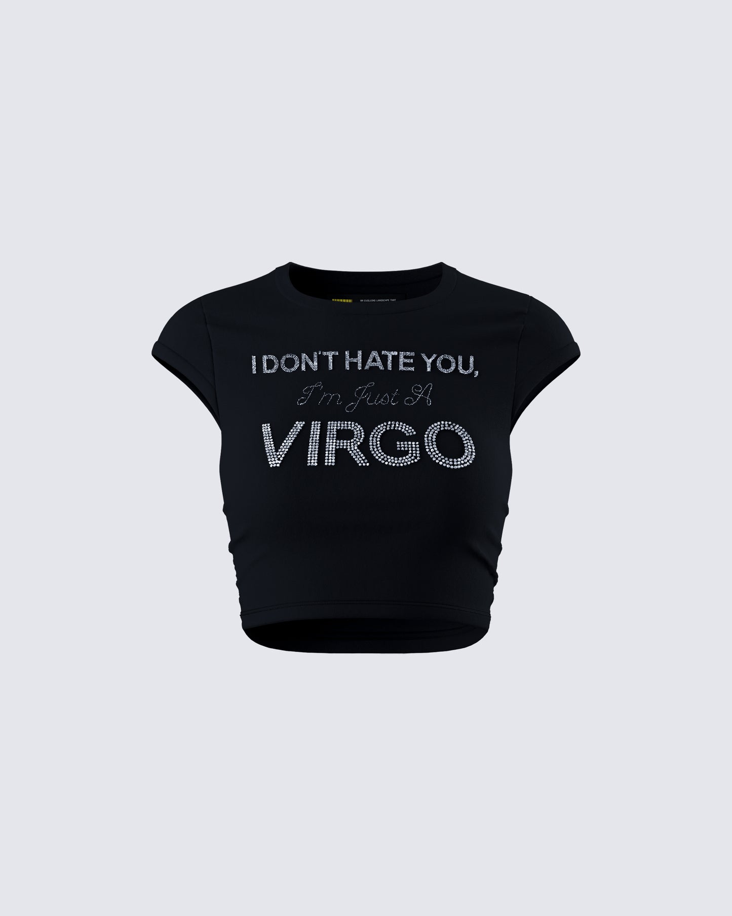 Macie Black Virgo Graphic Top product front