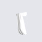 Milly White Poplin Bra Top
