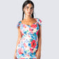 Helga Printed Floral Maxi Dress