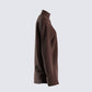 Zuri Brown Sweater Knit Top