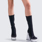 Marcil Black Heeled Platform Boot