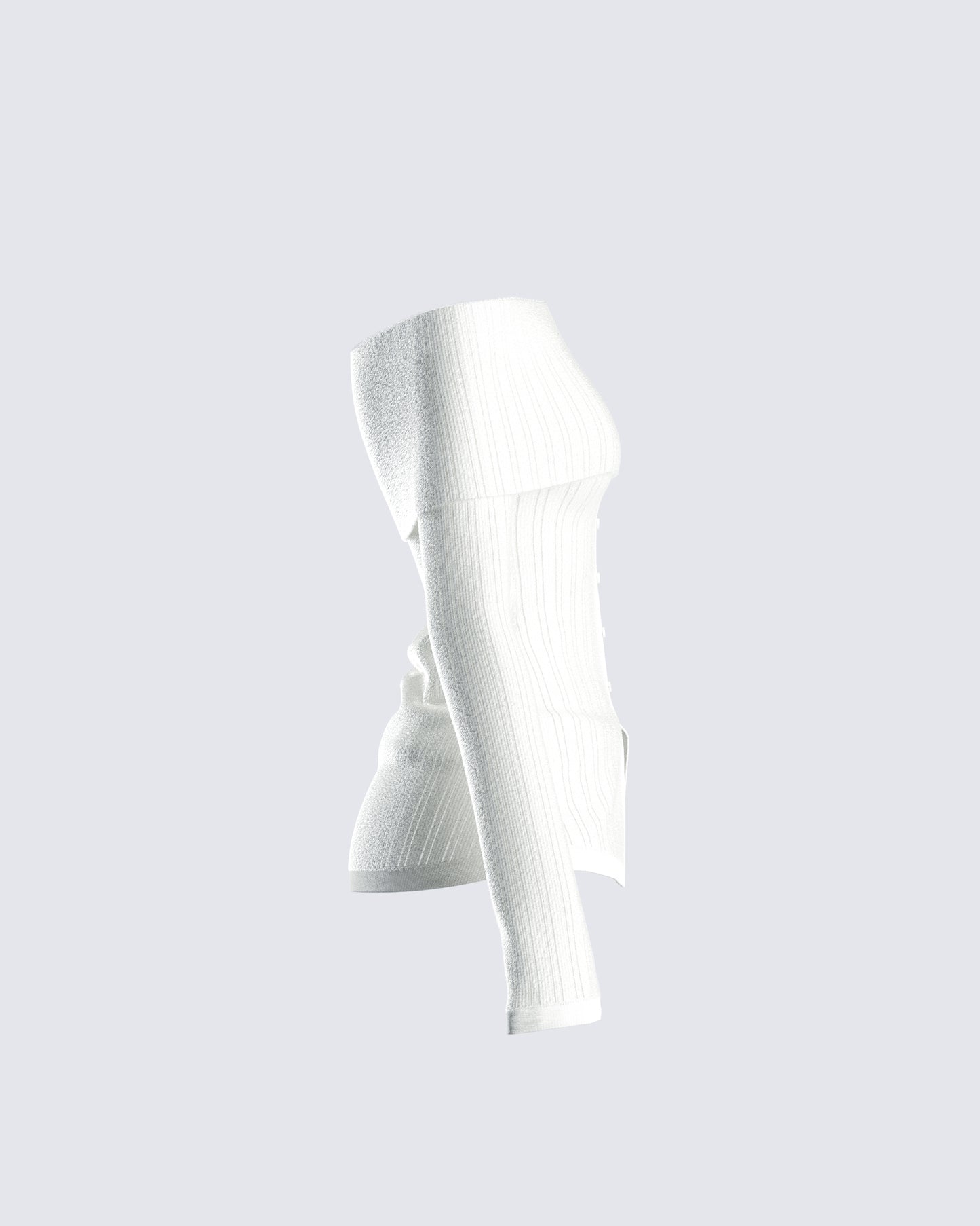 Zo Ivory Off Shoulder Sweater Top