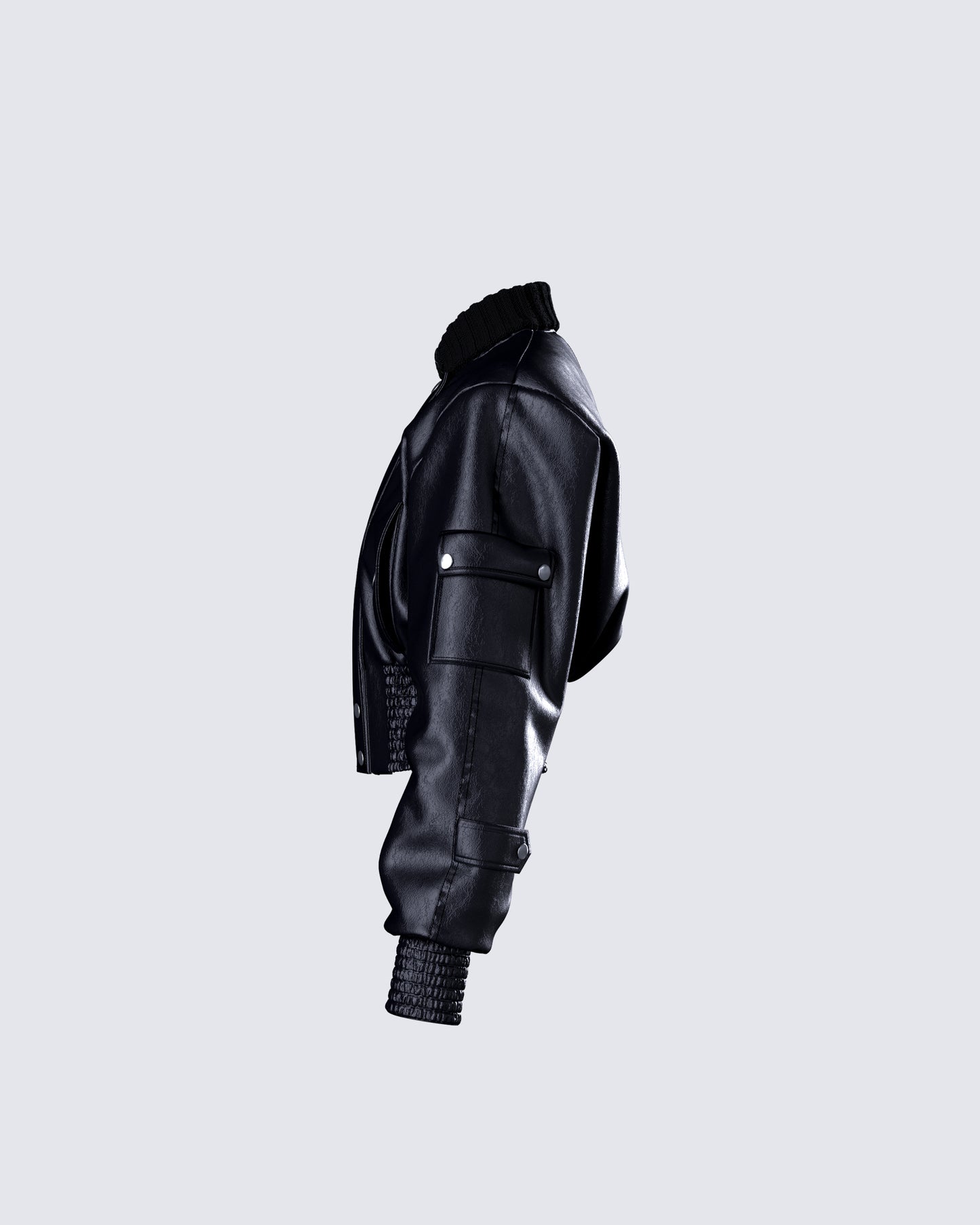 Darah Black Bomber Jacket